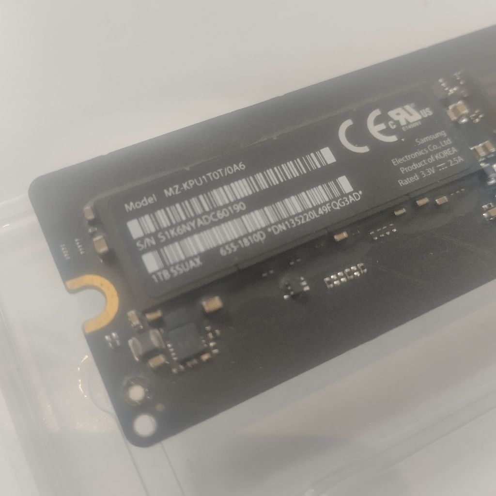 SSD 1TB original apple untuk imac macbook health 100%