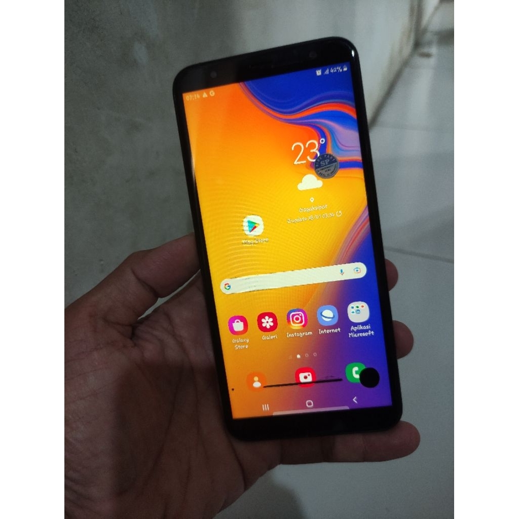 lcd samsung j4 plus/j6 plus ori copotan