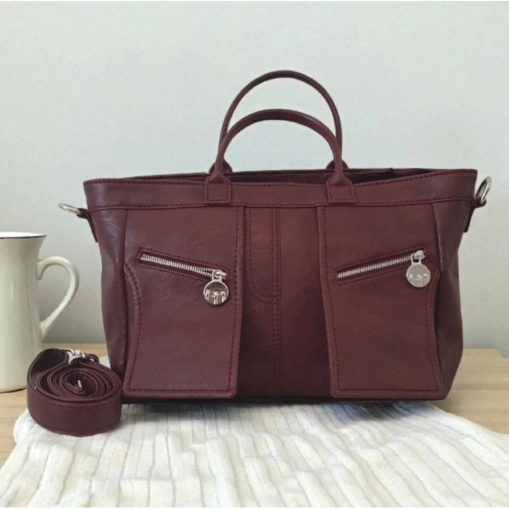 PL) Scipaprock Mini Derriere Bag color Wine