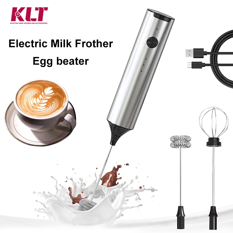 Cliton Mixer Kopi Milk Frother Mixer Telur Pengocok Susu Blender Kopi Latte Busa Portabel