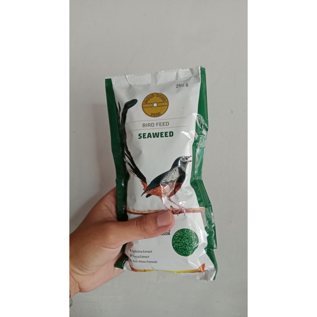 Gold Coin Murai Hijau Kemasan 250gr