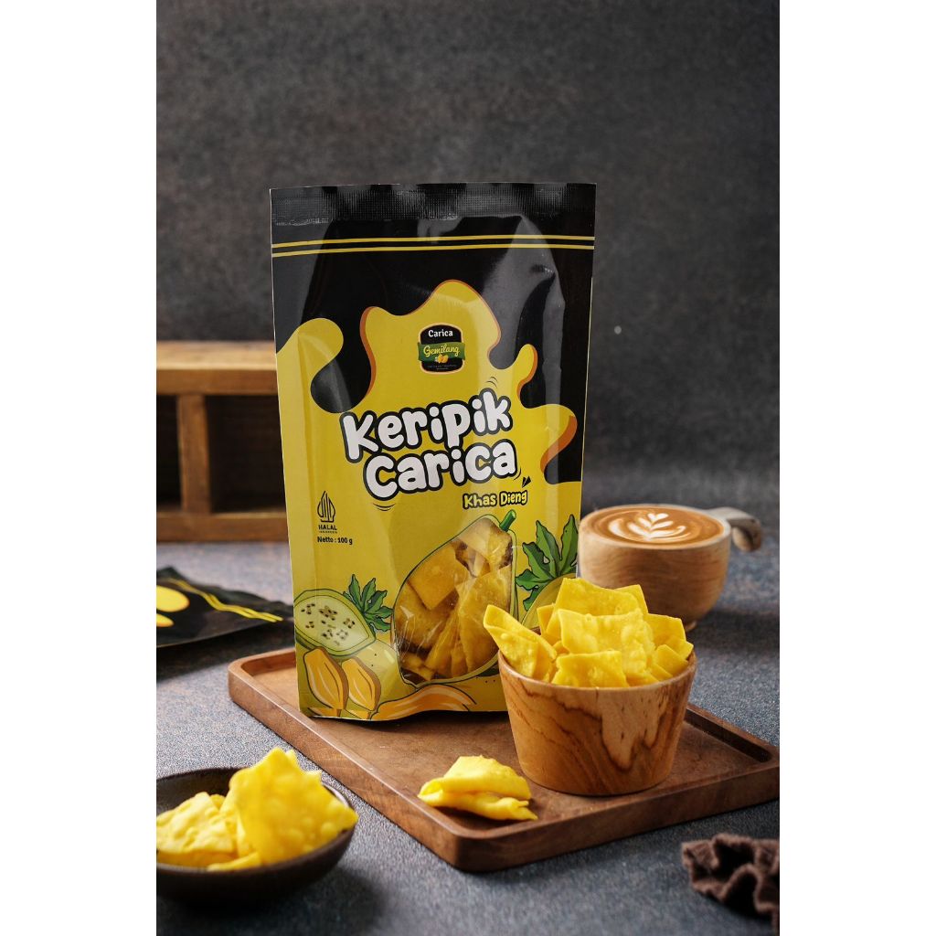Carica Gemilang Keripik Carica Oleh oleh Dieng