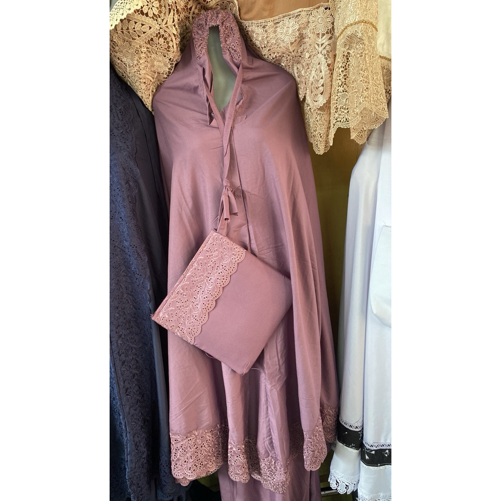 tas mukena random | tas ibu yasinan