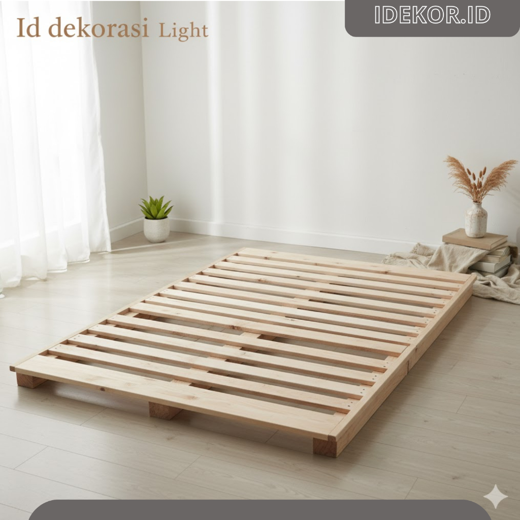 (TERMURAH) DIVAN LIGNA/ Alas Tempat Tidur Palet Kayu Jati Belanda / Dipan Kasur Kayu Palet Jati Bela