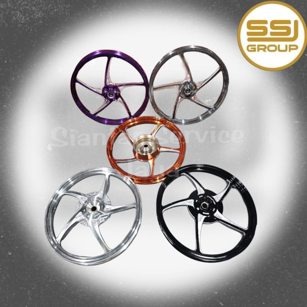 VELG RACING CMG KZR RING 17 PALANG 5 SEPEDA MOTOR VARIO, BEAT, MIO