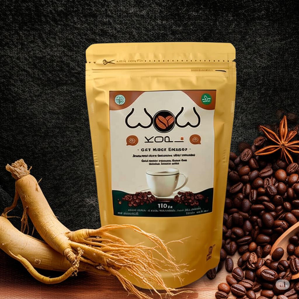 Kopi WOW Herbal Pria Dewasa Stamina Dan Vitalitas / Kopi Herbal Stamina Pria