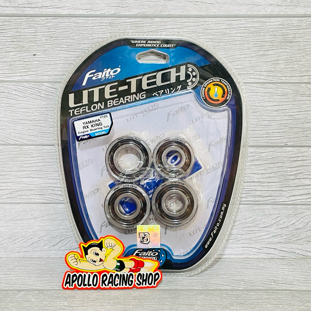 BEARING SET FAITO LITE-TECH RX KING
