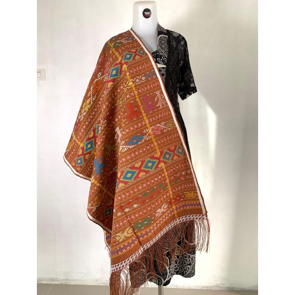 Tenun/Ulos Sadum Coklat
