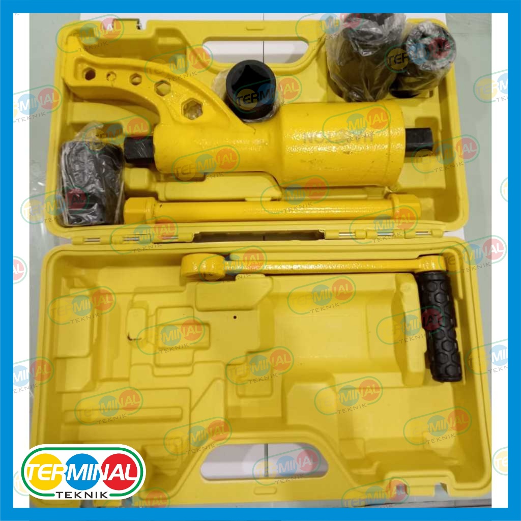 HASSTON 1841-100 Labor Saving Wrench Heavy Duty 1:69 Kunci Torsi Buka Baut Truk 4800 Nm CR-V