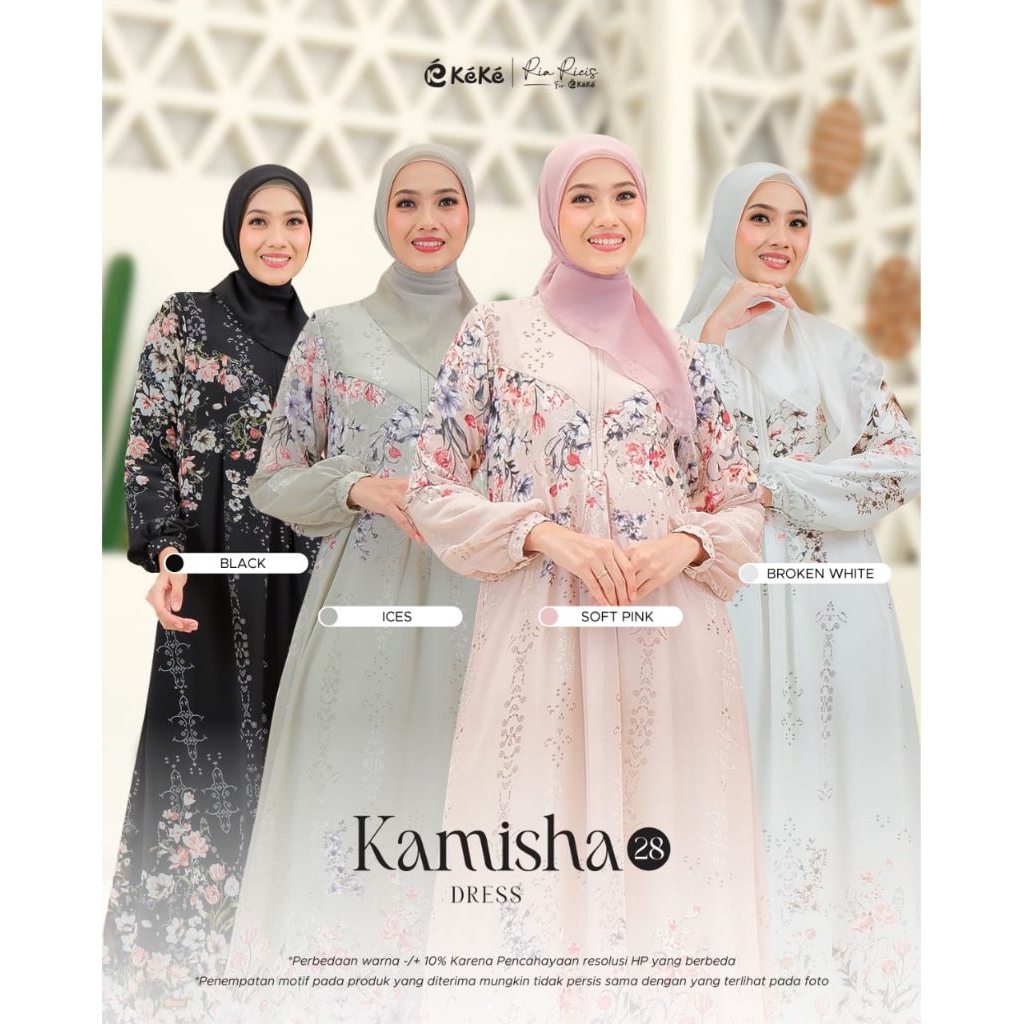 Kamisha 28 Dress ~ Gamis Dewasa Keke ~