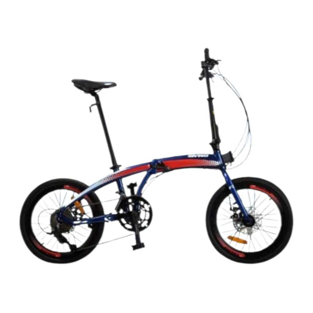 Rubick Gyro Folding Bike 20" Sepeda Lipat 18 Speed