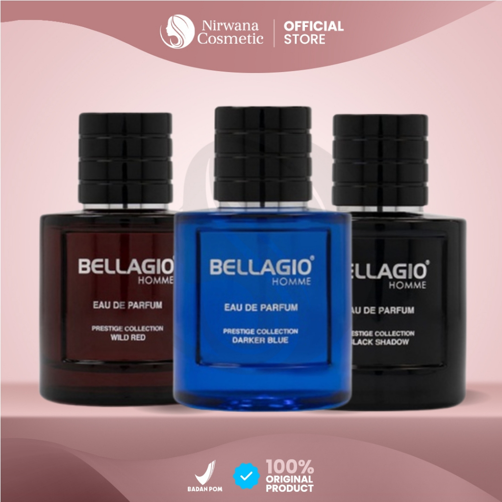 Nirwana - Bellagio EDP Prestige Collection 50mL Parfum Pria Modern