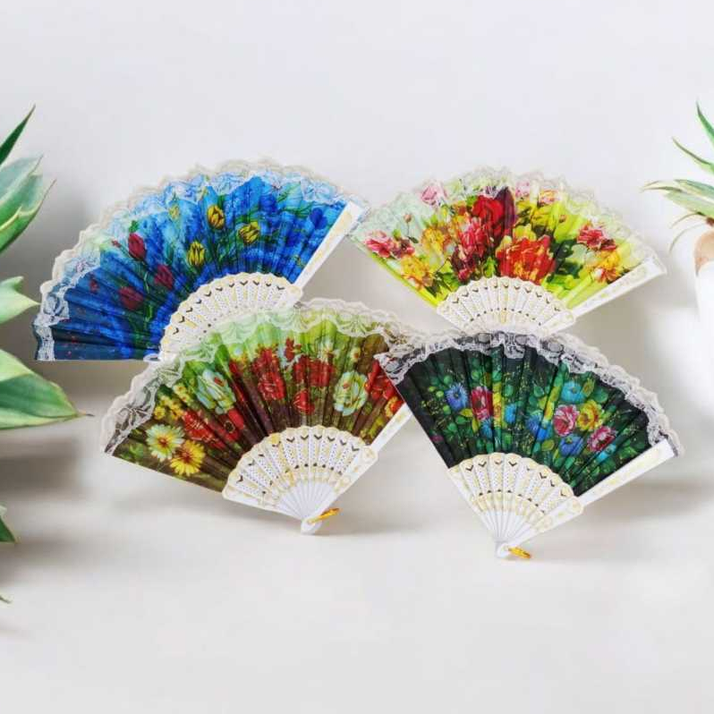 Kipas Lipat Kipas Spanyol Renda Kipas Souvenir Kipas Spanyol Renda Kipas Cantik Mewah