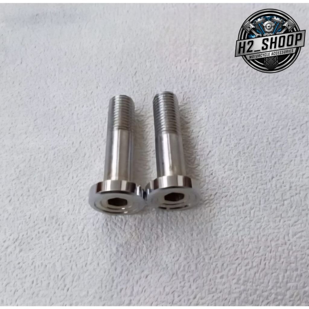 Baut shock belakang cb gl mp vega jupiter baut skok baut shock drat 14 arm kaze