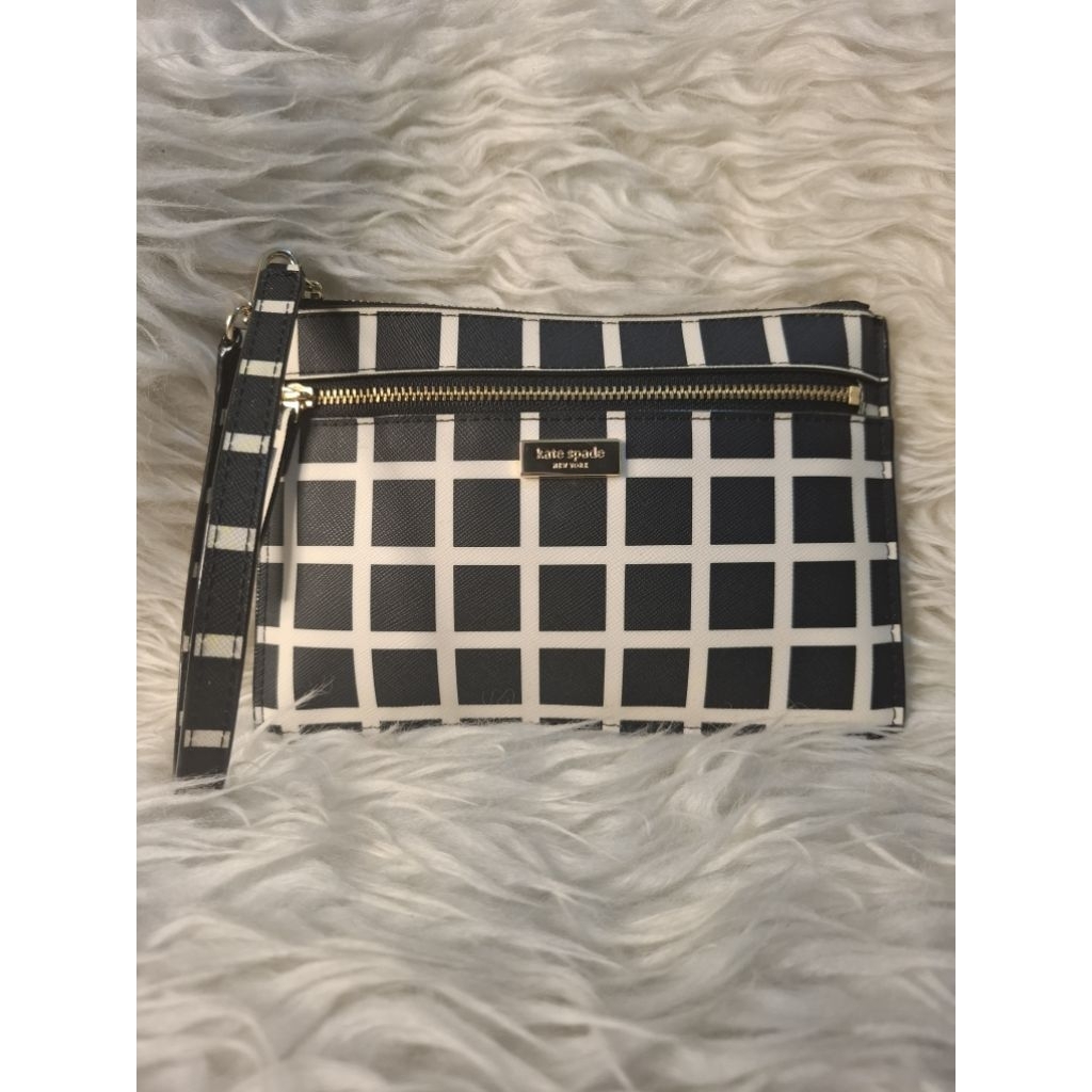 Kate Spade Wallet / Wrislet Kate Spade Kulit Asli Preloved