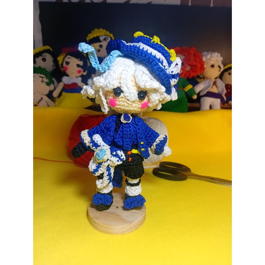 boneka rajut furina gensin impect