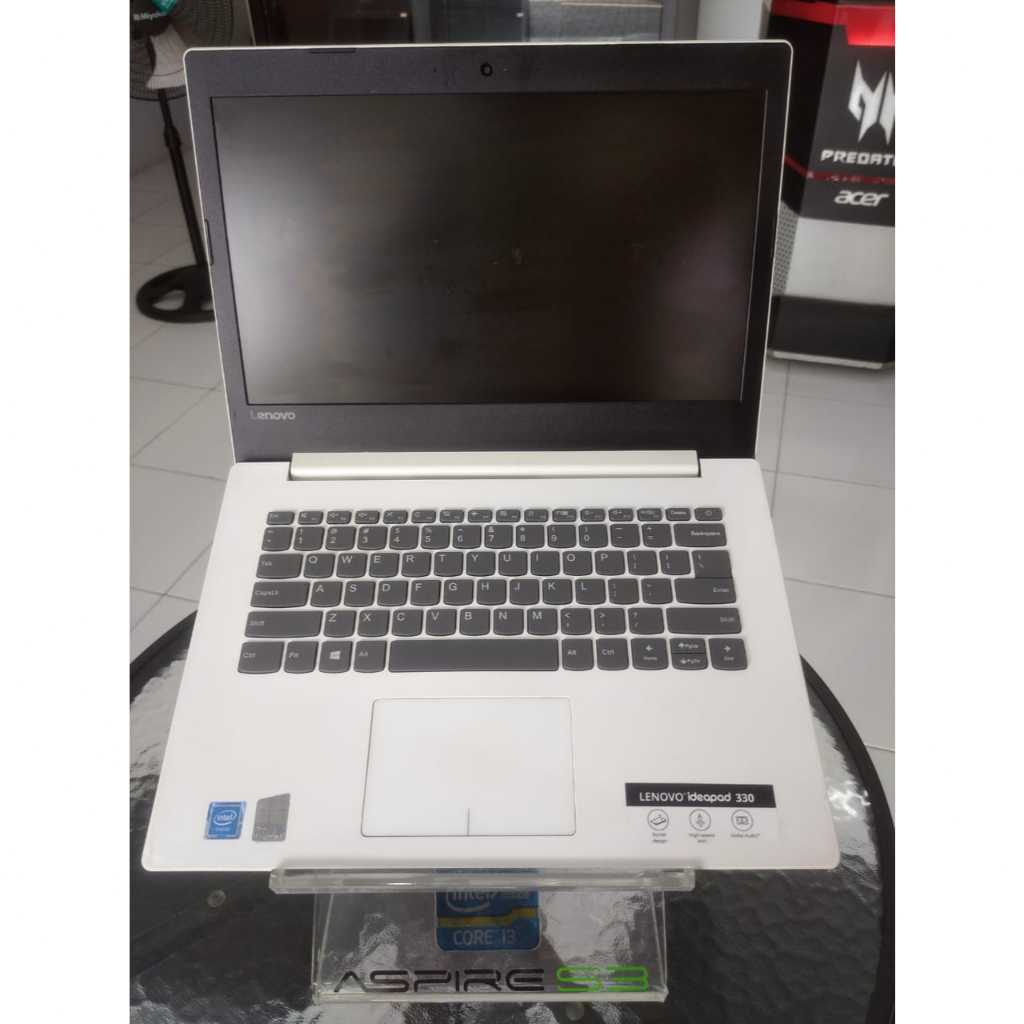 Lenovo Ideapad Intel N4000 Putih Mulus Normal