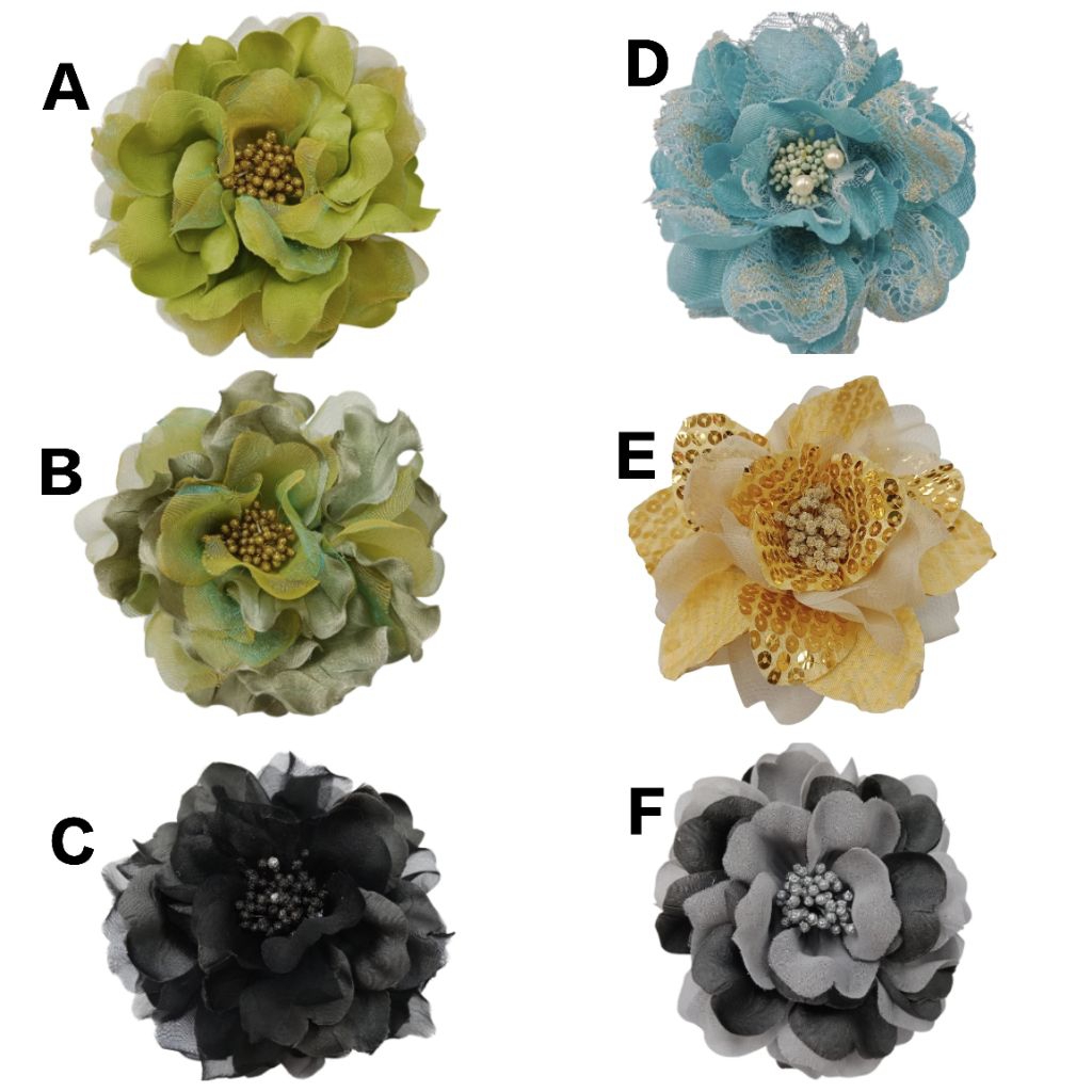 Korsase Gaun, Bunga Corsage Bahu, Korsase Rambut