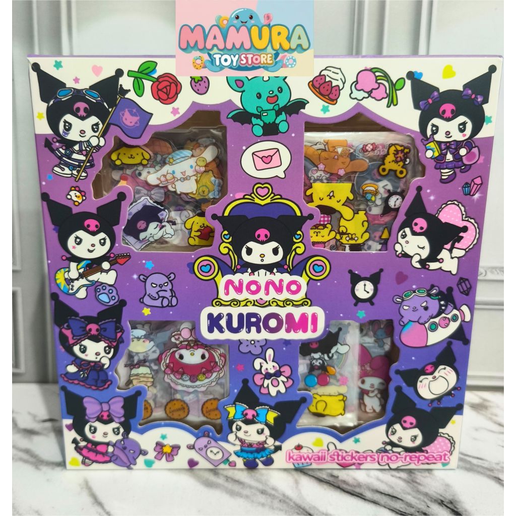 Stiker Kuromi/Superhero/Sanrio/Cinamonroll