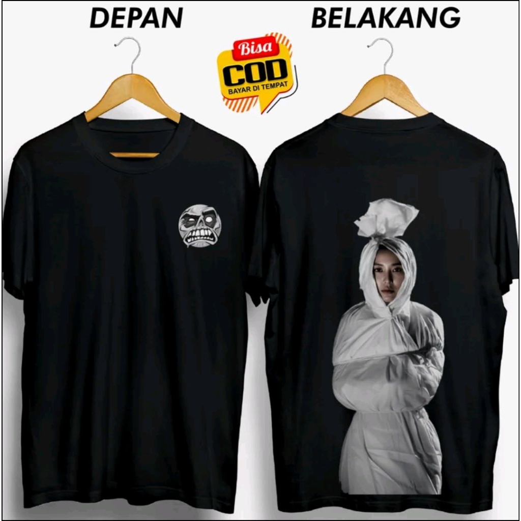 Kaos Distro POCONG SEKSI PD Kaos T-shirt Pria Dan Wanita