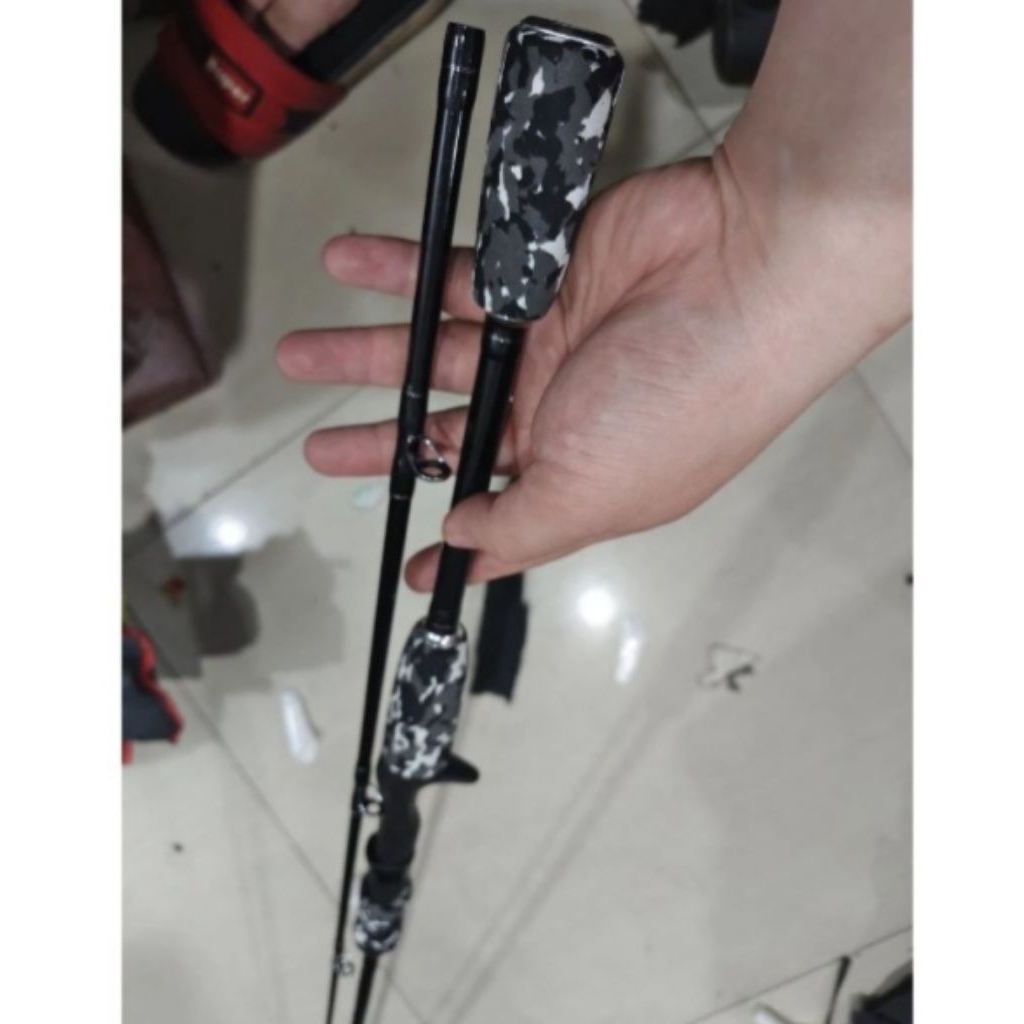 joran kyoto jungle stik 662 198 cm joran carbon type bc baitcasting