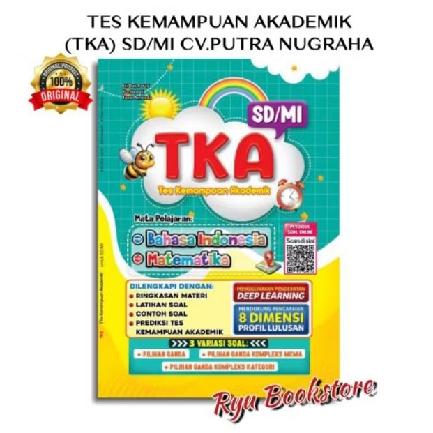 Buku Paket TKA (Tes Kemampuan Akademik) SD/Mi - CV.Putra Nugraha