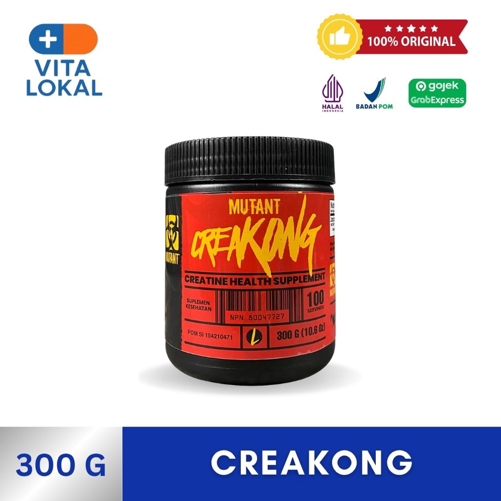 Mutant Creakong 300gr Creatine Monohydrate