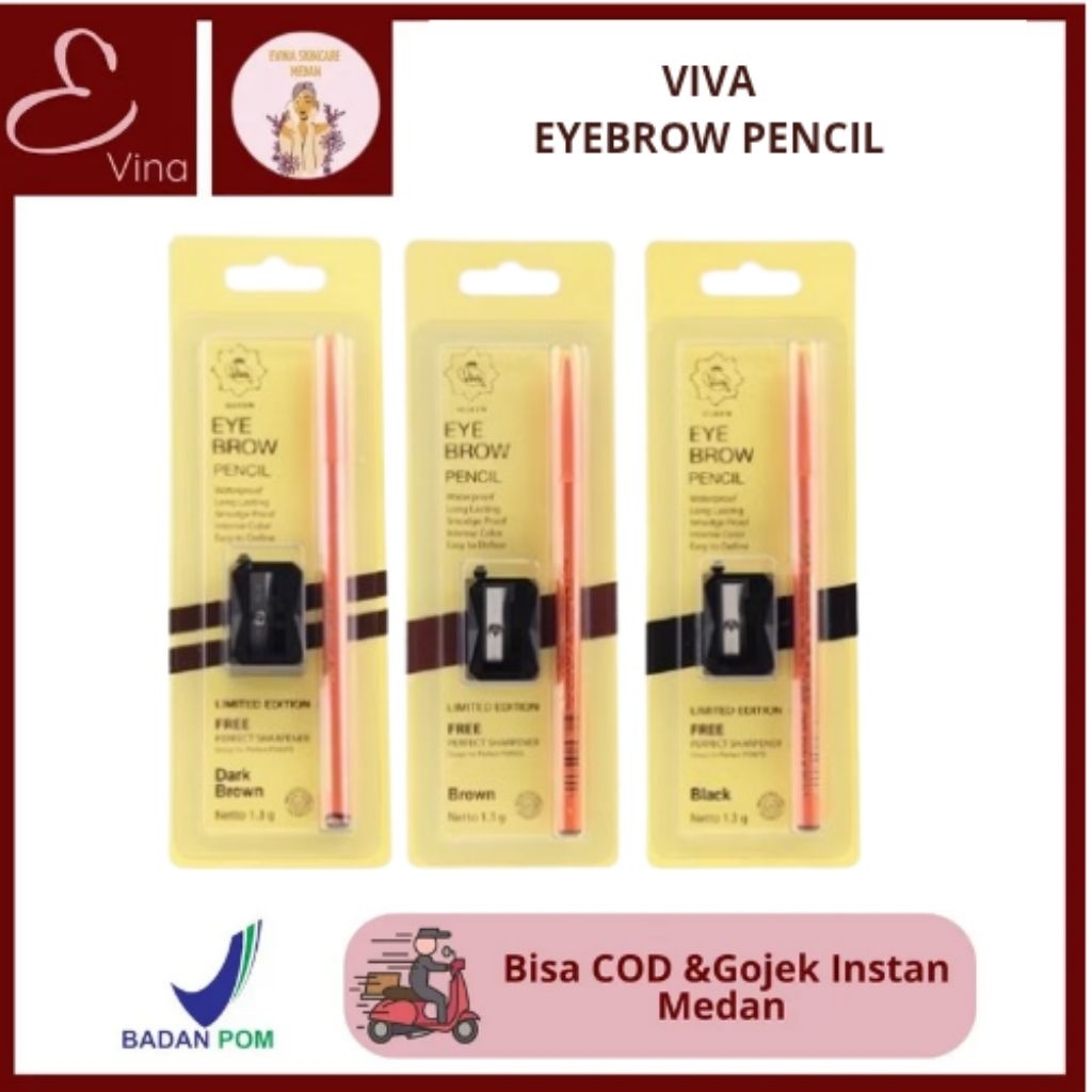 Pinsil Alis Celak Viva Original Medan