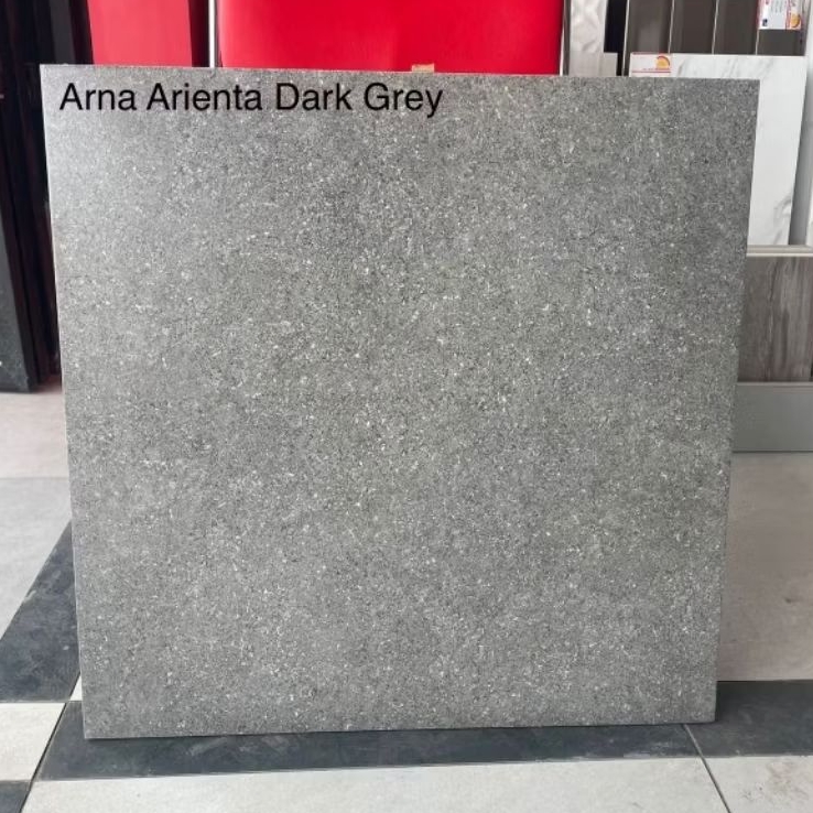Granit Lantai 60x60 Arienta Dark Grey || Arna