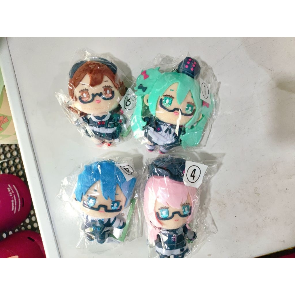 Kuji Vocaloid Plush Hatsune Miku Kaito Luka Meiko