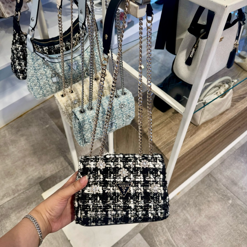 Tas Guess Ori - EVERLEE MINI CONVERTIBLE FLAP SM25