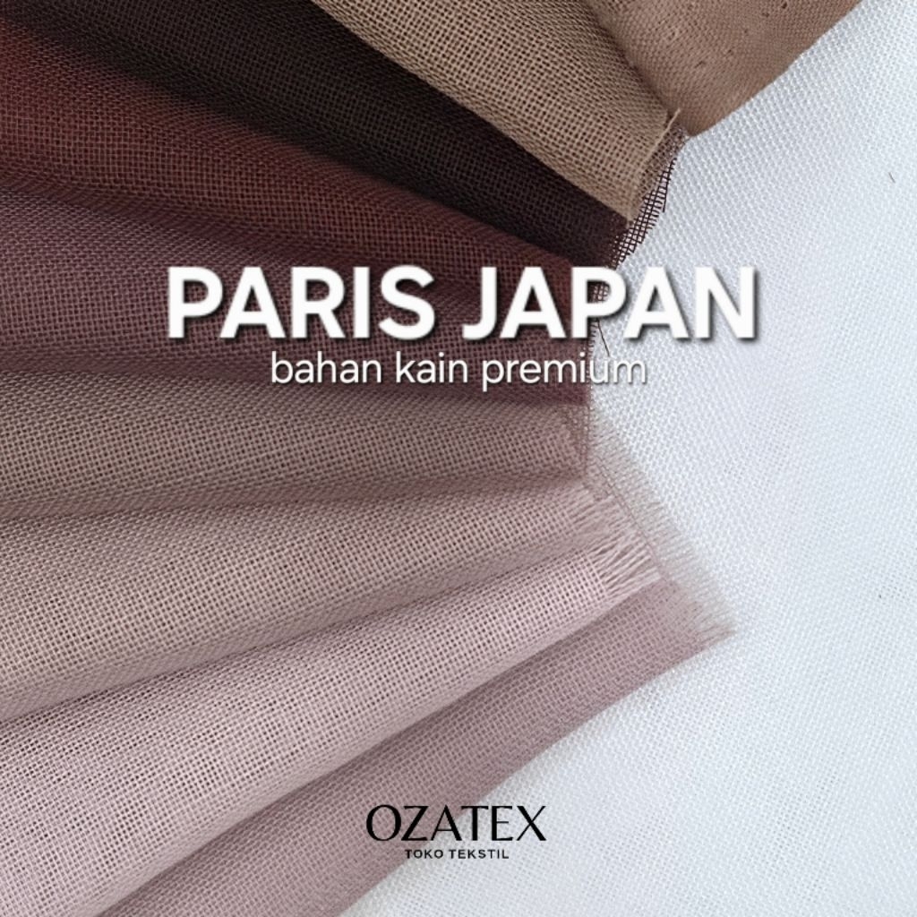 Kain Meteran - PARIS JEPANG PREMIUM - Harga per setengah meter