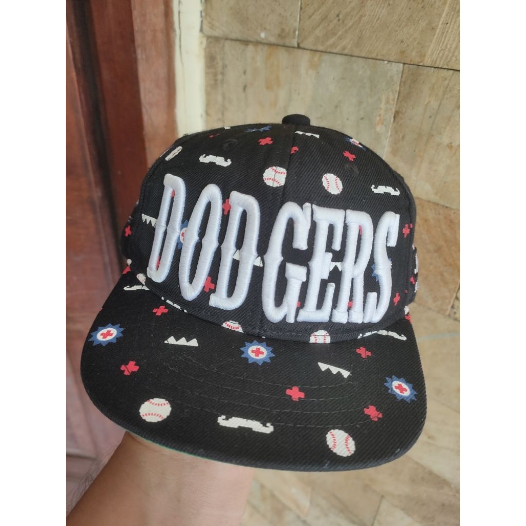 Topi Anak MLB LA Dodgers Original Scnd Fashion Pria/Wanita