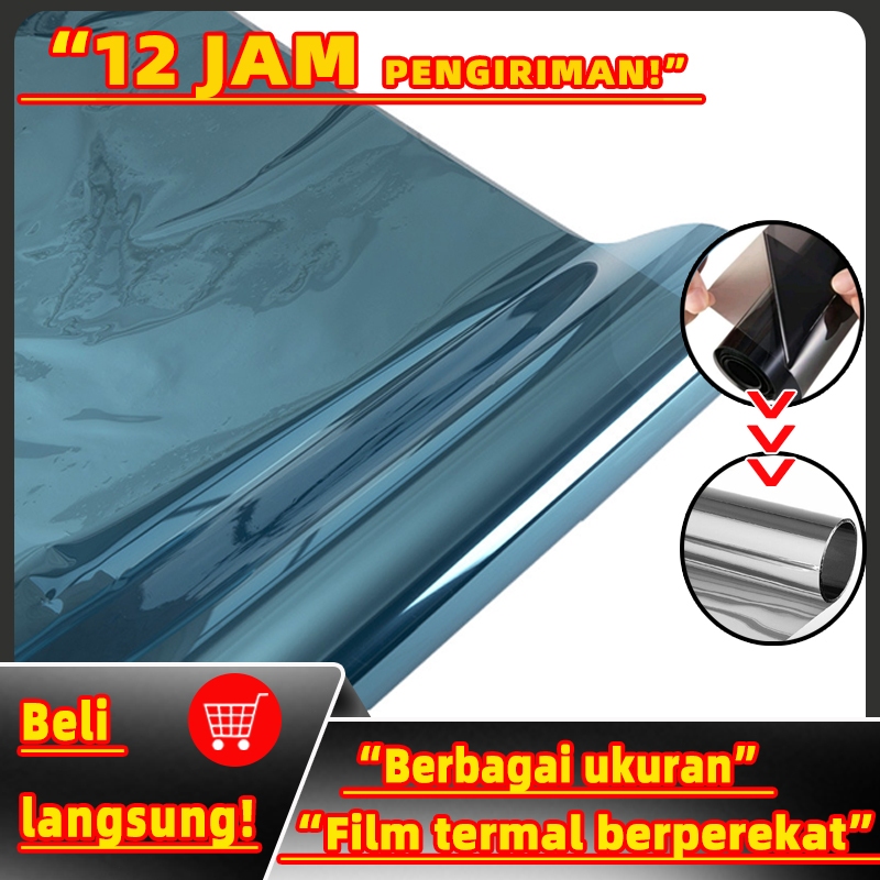 [Istimewa] kaca film bening kaca film mobil anti panas kaca film cermin jendela rumah stiker kaca st
