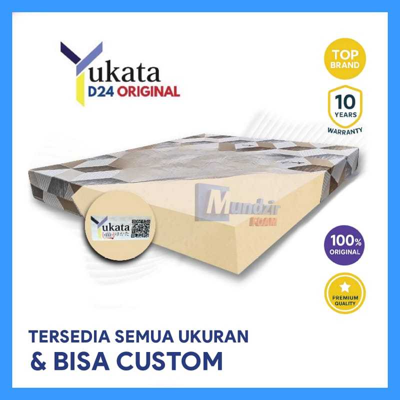 Kasur Busa INOAC YUKATA D24 anti kempes Garansi 15thn Kasur Inoac Foam
