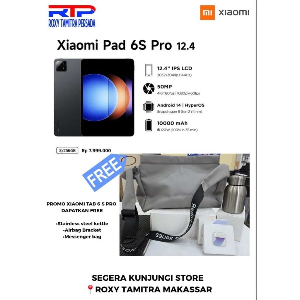 Xiaomi Pad 6s Pro Battery 10000 mAh