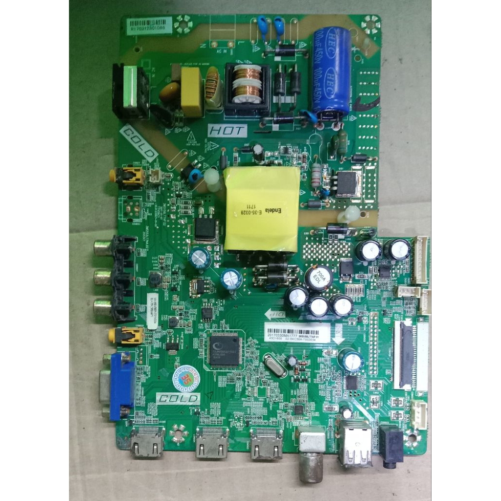 MAENBOARD PED TV PANASONIC TH-43E302G MB LED TV PANASONIC TH-43E302G