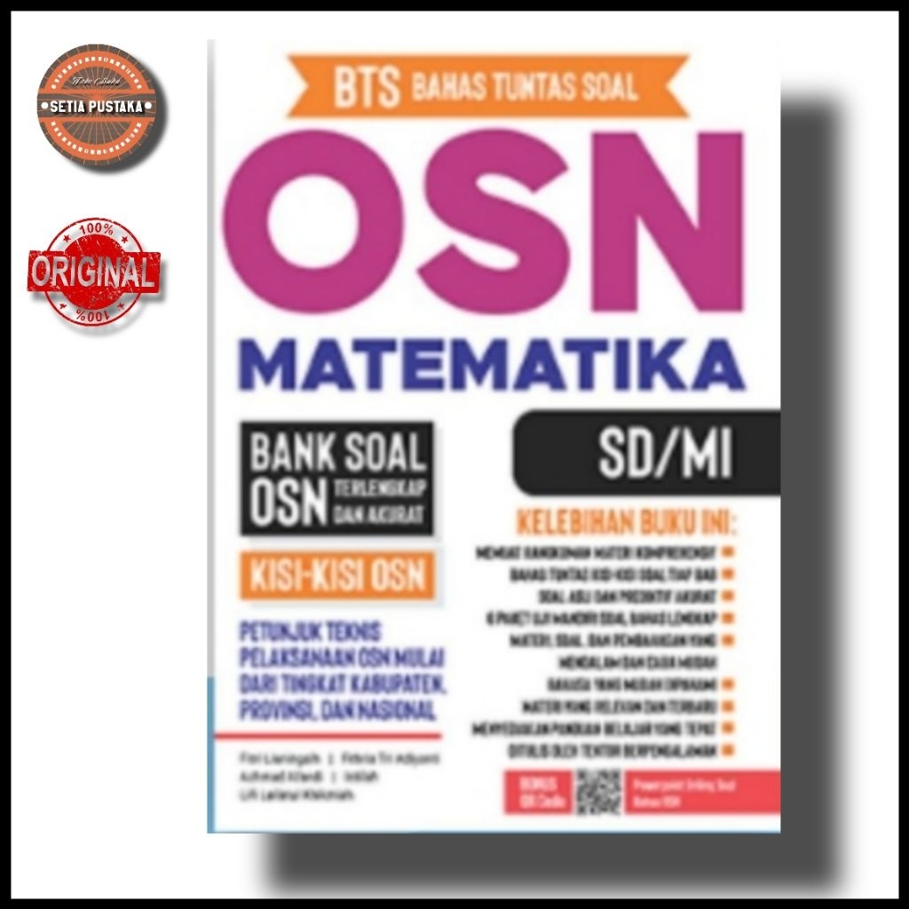 Buku BTS Bahas Tuntas Soal Osn Matematika SD/MI