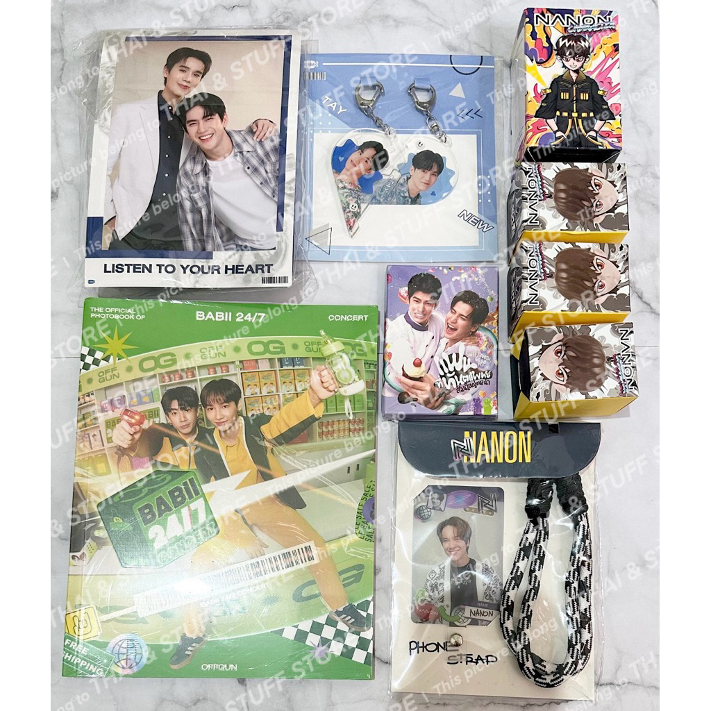 [READY][SALE] GMMTV GOODS | PHOTOBOOK, TOTEBAG, KEYCHAIN, FIGUR, STRAP