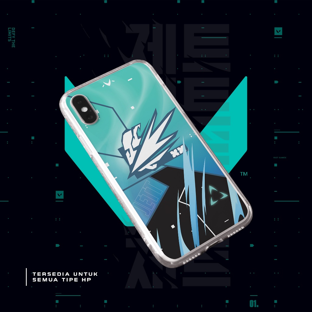Case Casing HP Jett Valorant untuk Semua Tipe HP Kualitas PREMIUM