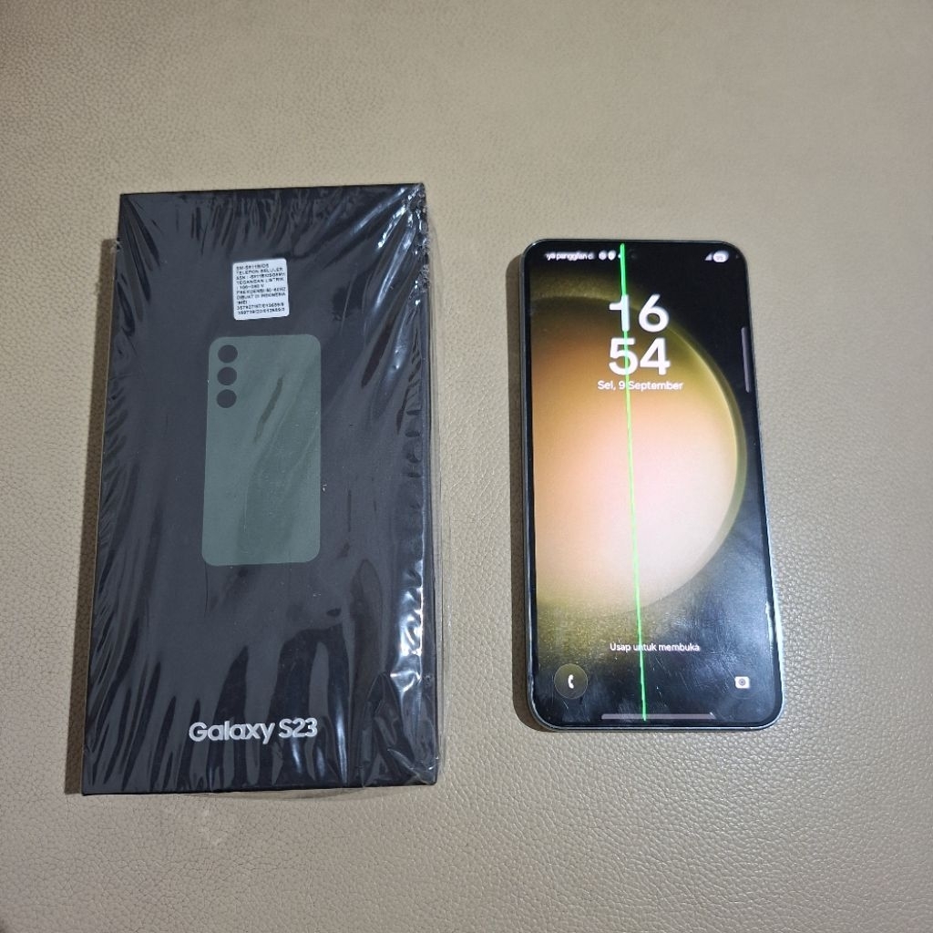 Samsung Galaxy S23 Reguler 8/258 Second Minus 1 Greenline Ex-SEIN