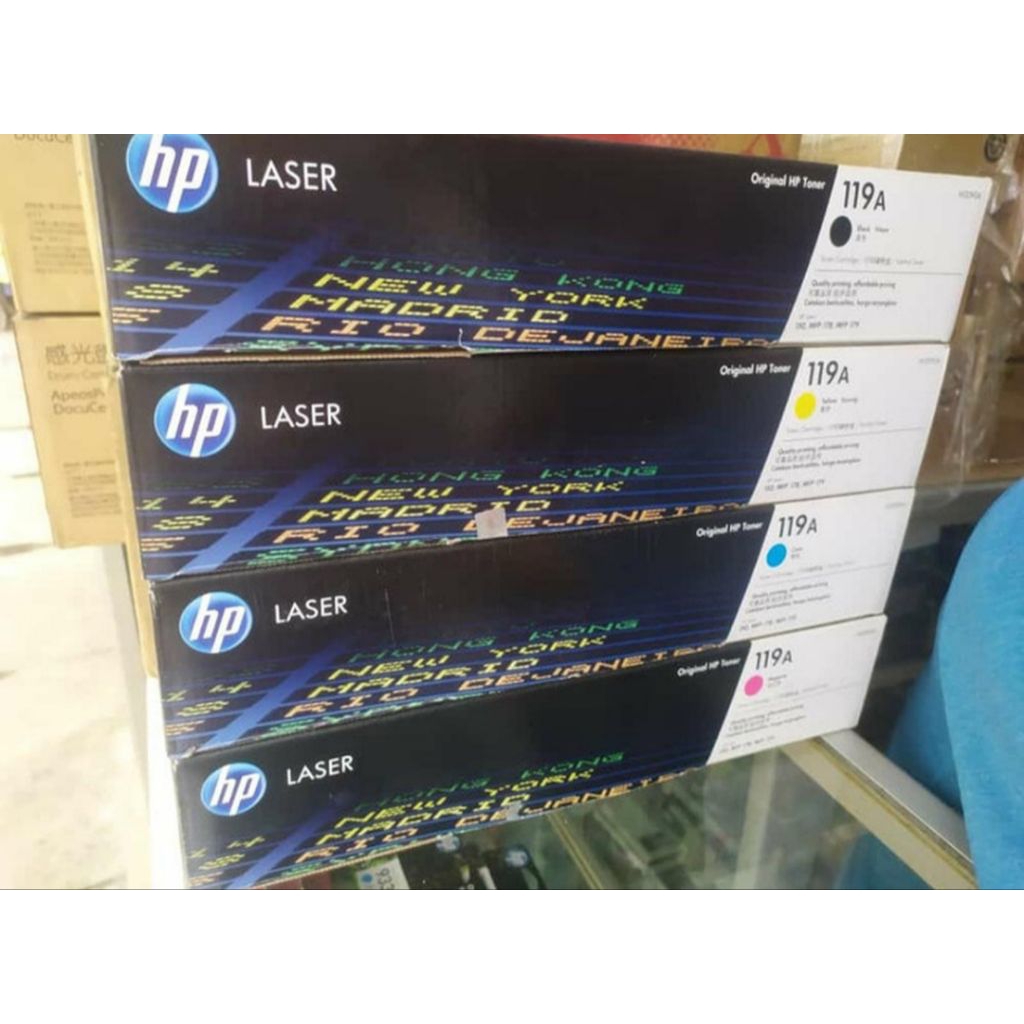 HP Toner Laserjet 119A Untuk Printer:- Printer laser 150
- Printer laser MFP 178
- Printer laser MFP