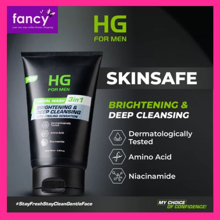 HG Facial Wash For Men Bright / HG For Men Acne