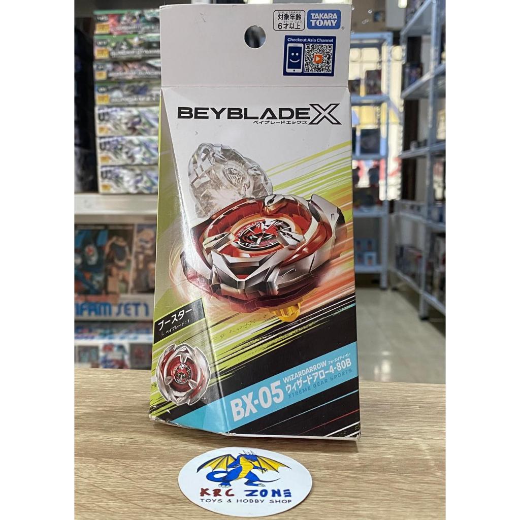 TAKARA TOMY BEYBLADE X BX-05 WIZARD ARROW 4 RED COLOR ORIGINAL GANGSING