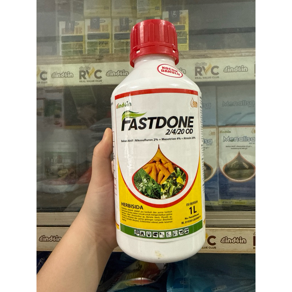 Herbisida Fastdone ukuran 1L Indoin