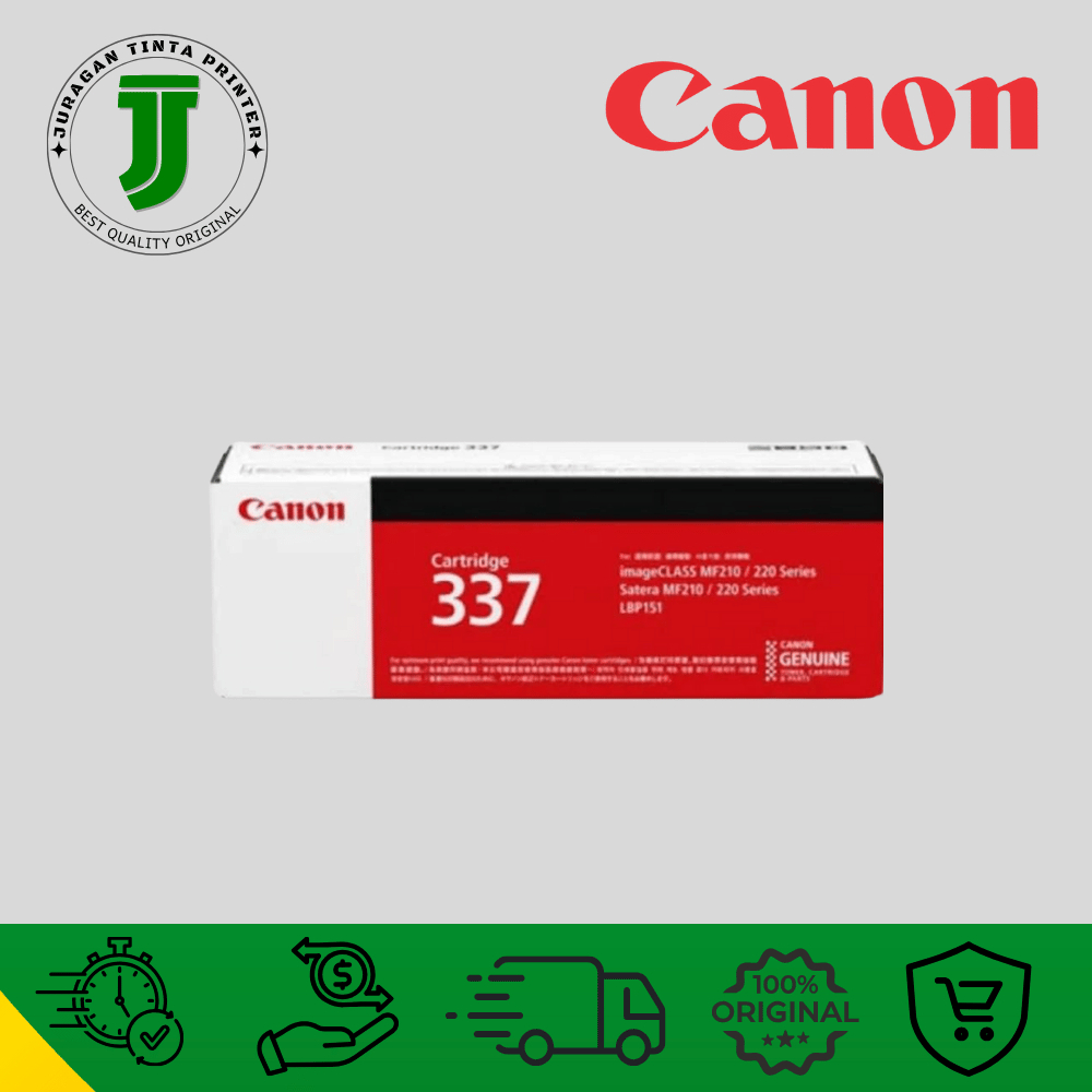 Toner Canon 337 Black For MF211 MF212 MF215 MF216 Original