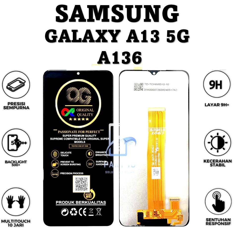 LCD TOUCHSCREEN SAMSUNG GALAXY A13 5G / A136 ORIGINAL