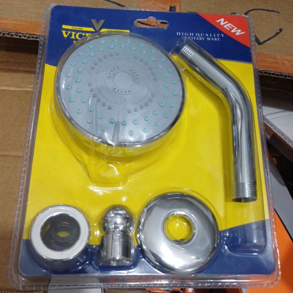 Kepala Wall shower / Shower head stainless / Kepala shower tembok