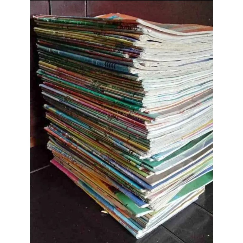 Buku Lks Steples Bekas/per 1 kg/Bungkus Cabe/bungkus bumbuan dapur/bisa COD bayar ditempat