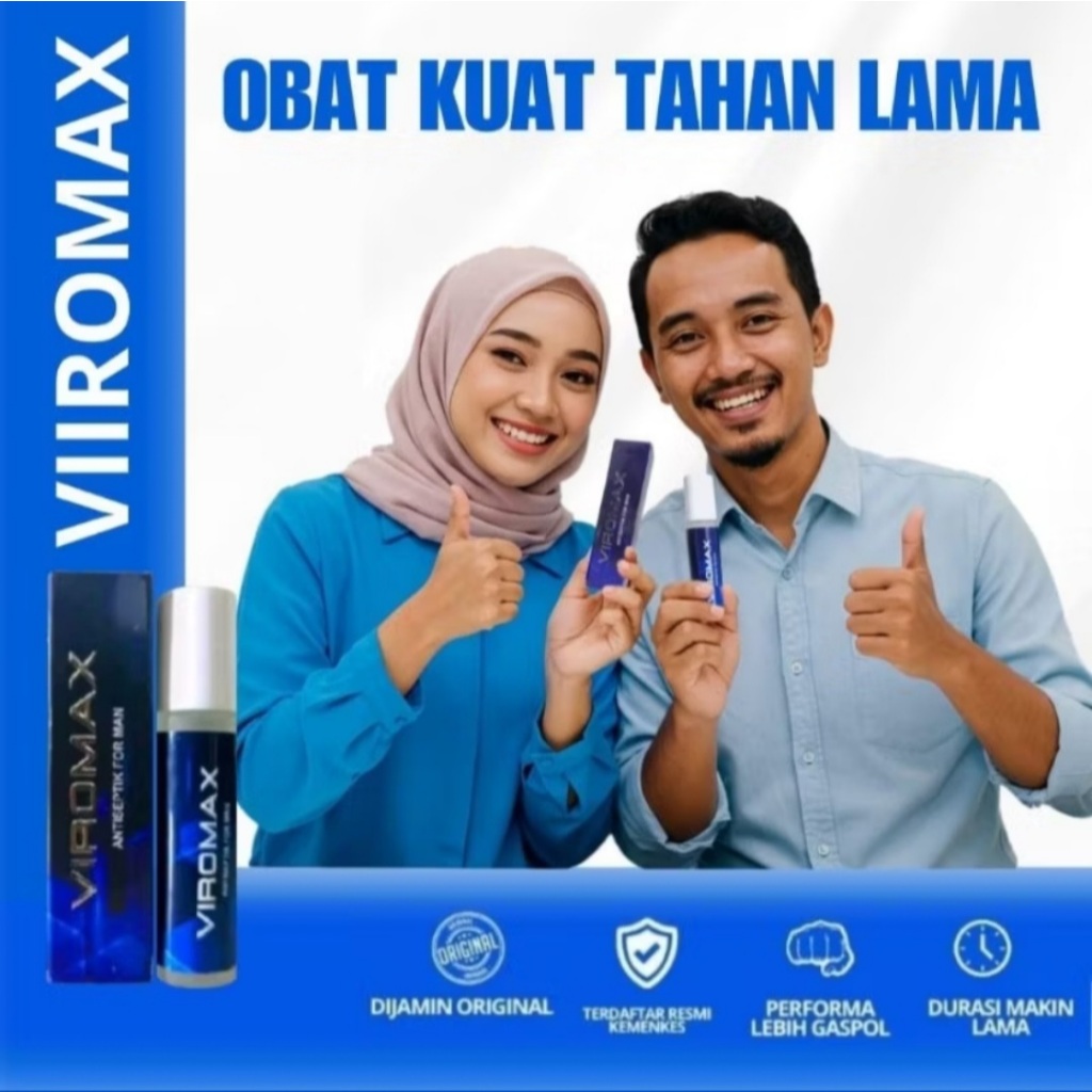 VIROMAX OBAT KUAT PRIA TAHAN LAMA BERHUBUNGAN LELAKI OBAT KUAT PRIA TAHAN LAMA ORIGINAL100% BPOM